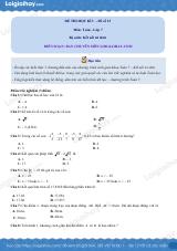 Đề thi học kì 1 Toán 7 - Đề số 15 - Kết nối tri thức